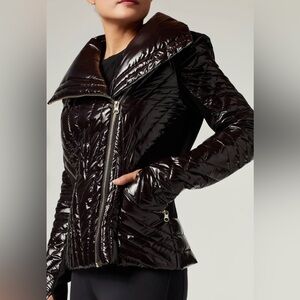 Blanc Noir Black Coat size Small